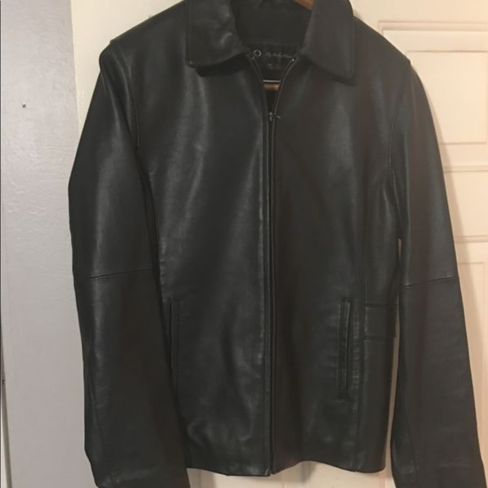 Leather jacket